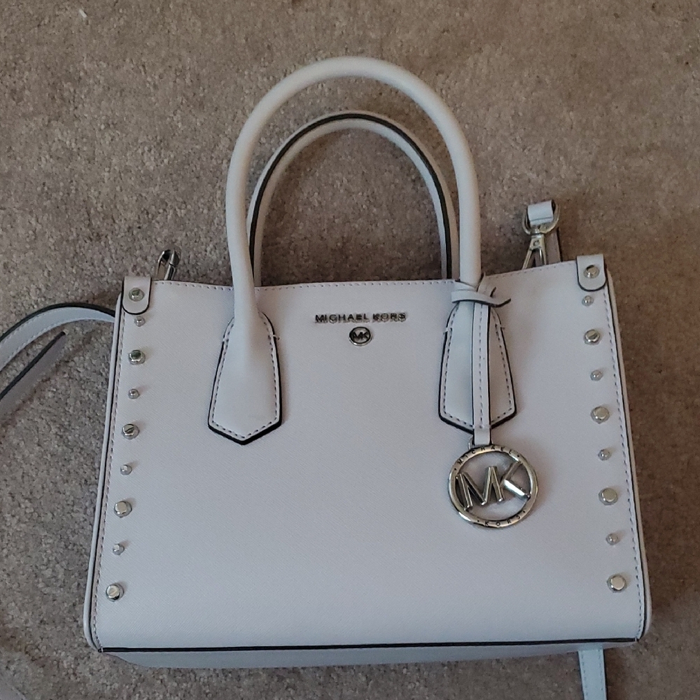 Michael Kors White Handbag